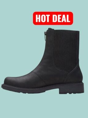 Retail $190 NIB  Clarks Women's Orinoco2 Up Fashion Boots sz. 9.5